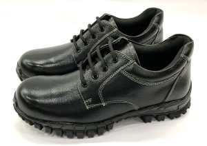 Safety Shoes : Buy Safety formal Black Leather Derby Shoes Online.