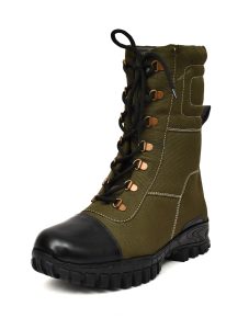 Jungle Boots : 11 Inches Waterproof Jungle Boot for Army/Military with Memory Foam Footpad.