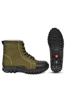 Jungle Boots : 8 Inches Jungle Boot for Army/Military with Memory Foam Footpad.